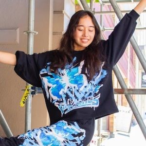 Pink Abyss sweat shirt